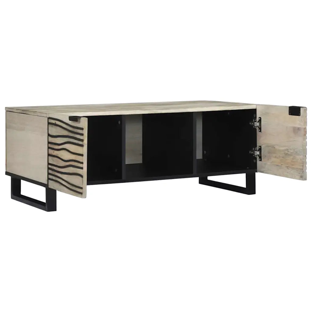 Tavolino da salotto | Tavolino da caff¨¨ | Tavolino da Soggiorno Bianco 100 x 54 x 40 cm