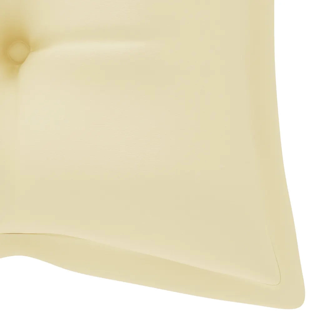 Panchina da Giardino | Panca da Giardino Pieghevole con Cuscino 118 cm in Bamb¨´