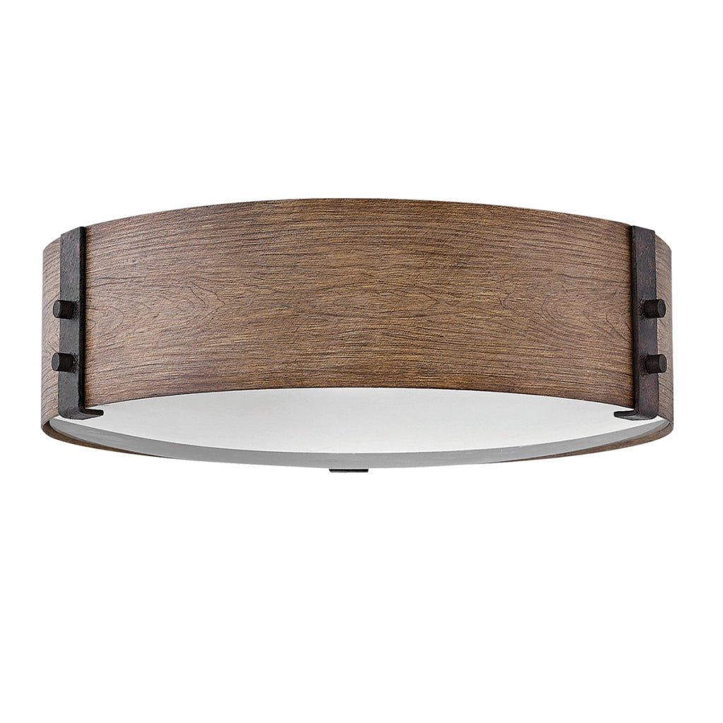 Plafoniera esterna rustica Sawyer Ø38 3xE14 IP44 Hinkley