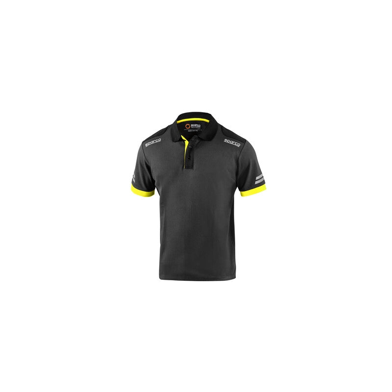 SPARCO POLO TOLEDO GREY YELLOW TG XL- 1,0 pz