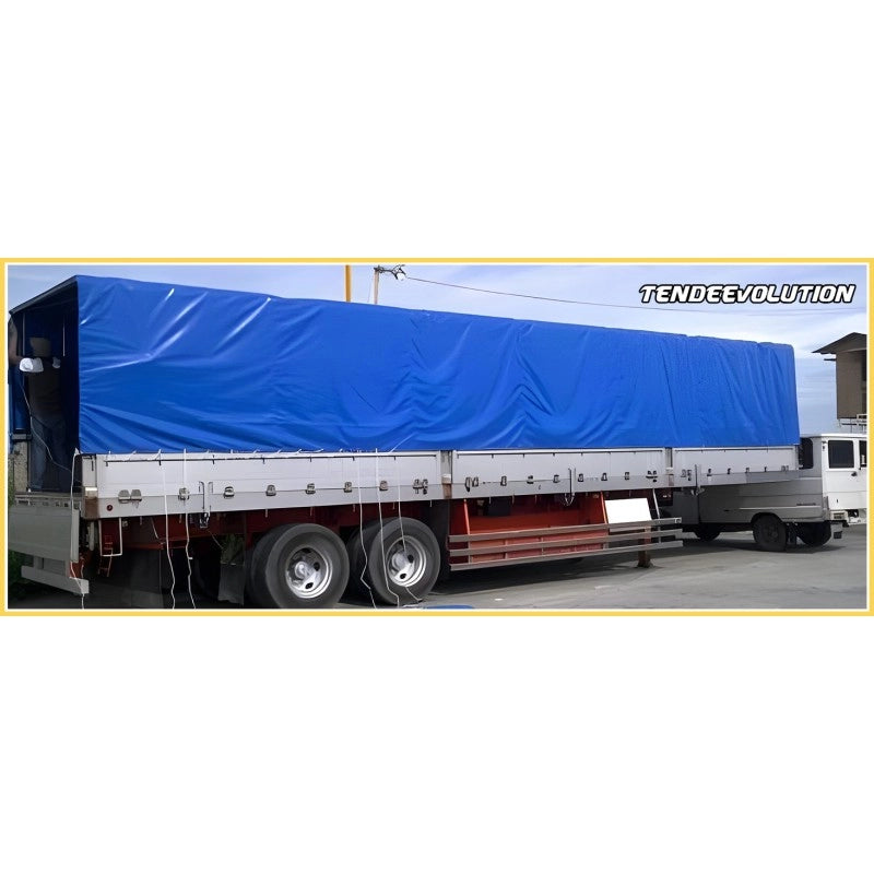Telone PVC Marrone Altezza 250CM, 680g/mq - Taglio Mezzo Metro Lineare - Impermeabile e Resistente