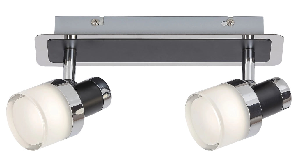 Applique LED bagno 10W nera Harold 5022 Rabalux IP44