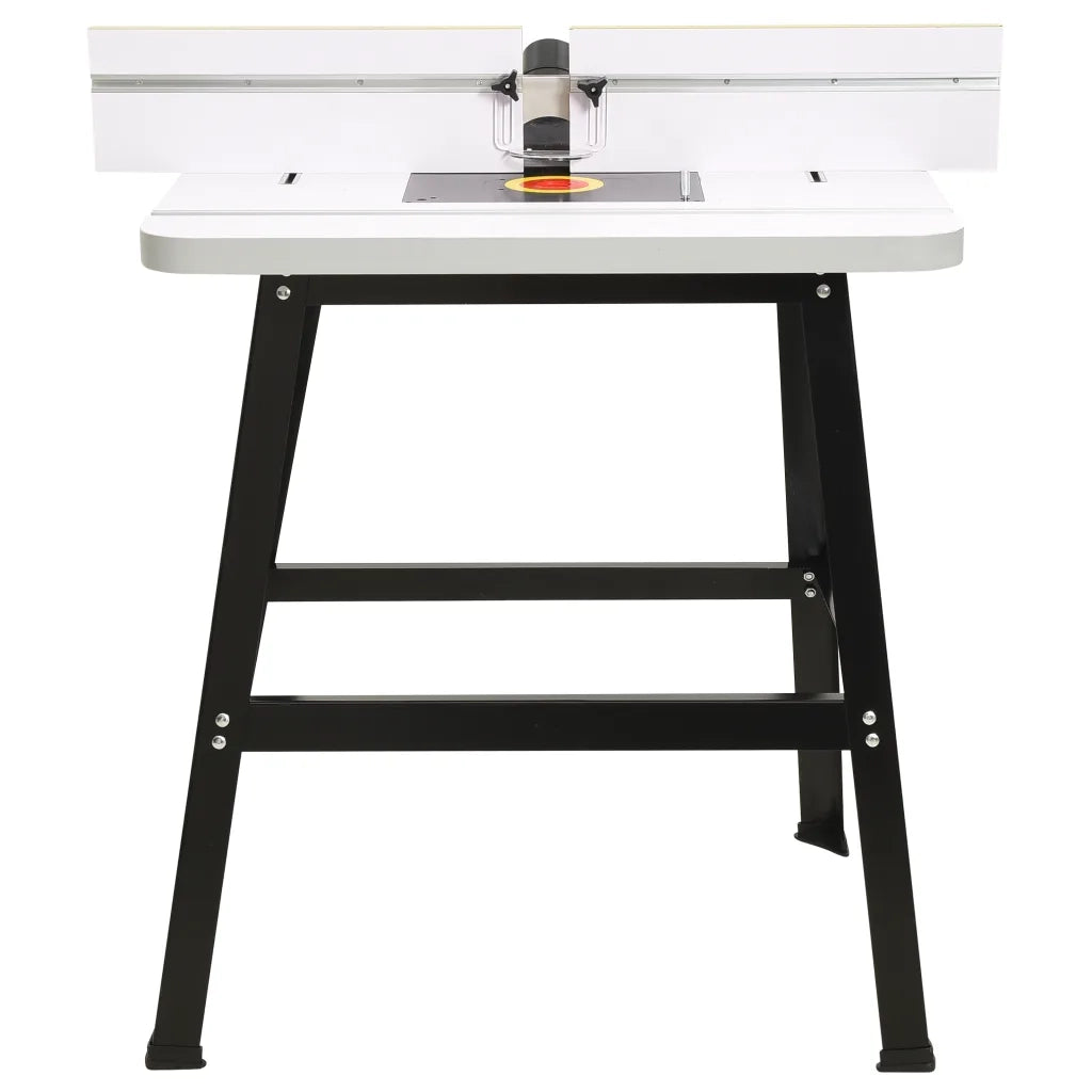 Tavolo Router in Acciaio e MDF 81x61x88 cm 147836