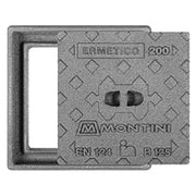 CHIUSINO IN GHISA B125 ERMETICO - cm 20 x 20 - Kg  5  - MONTINI