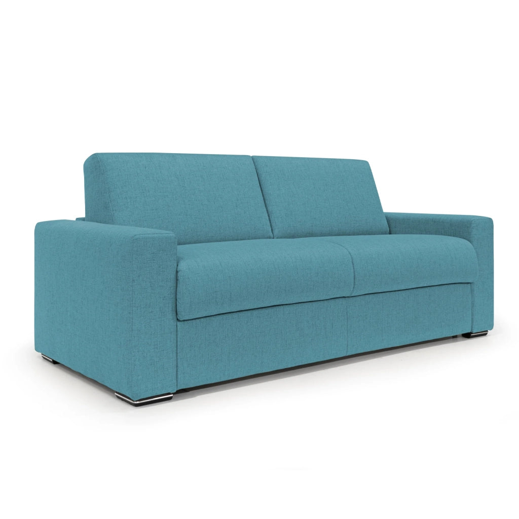 Nixon Divano letto c/mat. H 20 cm 200 cm (mat. 140x197) Azzurro