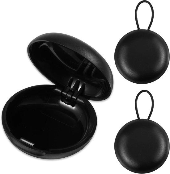 Set di Custodia per Auricolari, Cuffie e Cavi con Chiusura a Sbarra - Utilizzo Giornaliero e Professionale - Set di 3.