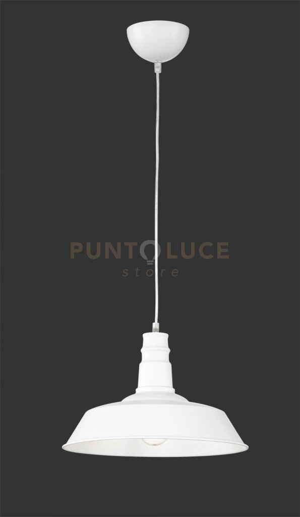 WILL SOSPENSIONE PAGODA METALLO BIANCO D. 36CM 1 LUCE ATTACCO E27