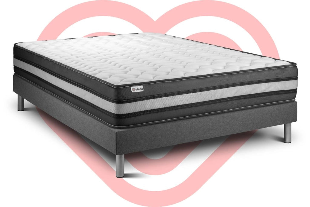 Set materasso e base 160x200 cm - Vital Power Zen