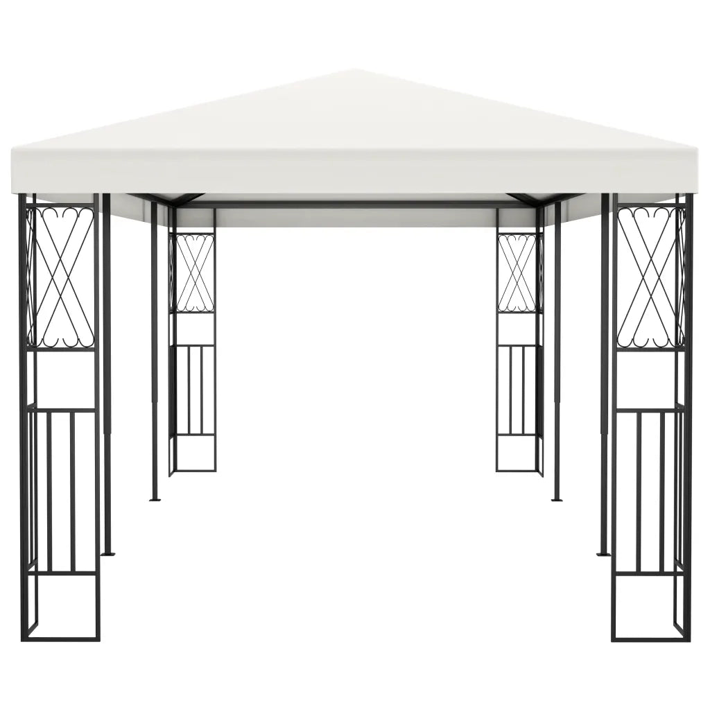 Gazebo | Pergolato 3x6 m Crema in Tessuto