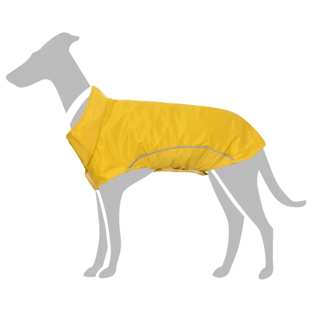 Impermeabile per Cani con Strisce Riflettenti Poliestere L CFW8541424