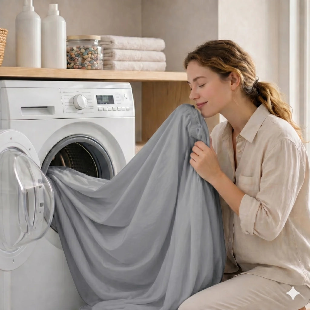 Set Lenzuola Letto Matrimoniale in Cotone Percalle 200 TC Grigio Chiaro | Lenzuolo Piano 250x295 cm, lenzuolo con angoli 180x200 cm e Tasca da 28 cm, 2 Federe | Made in Italy