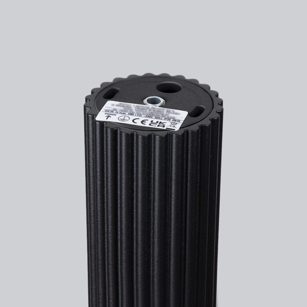 Lampada da soffitto KARBON 10 nero