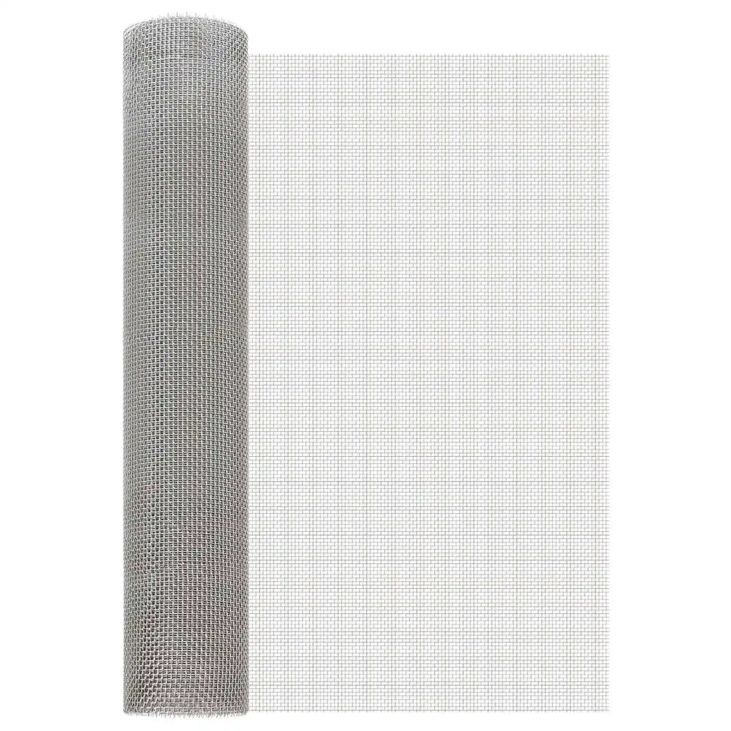 Rete per schermatura 60 x 1000 cm 6 Mesh Argento 42039652