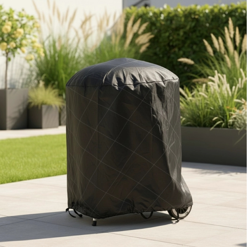 Copertura per barbecue rotondo TITANIUMÂ® - Nero