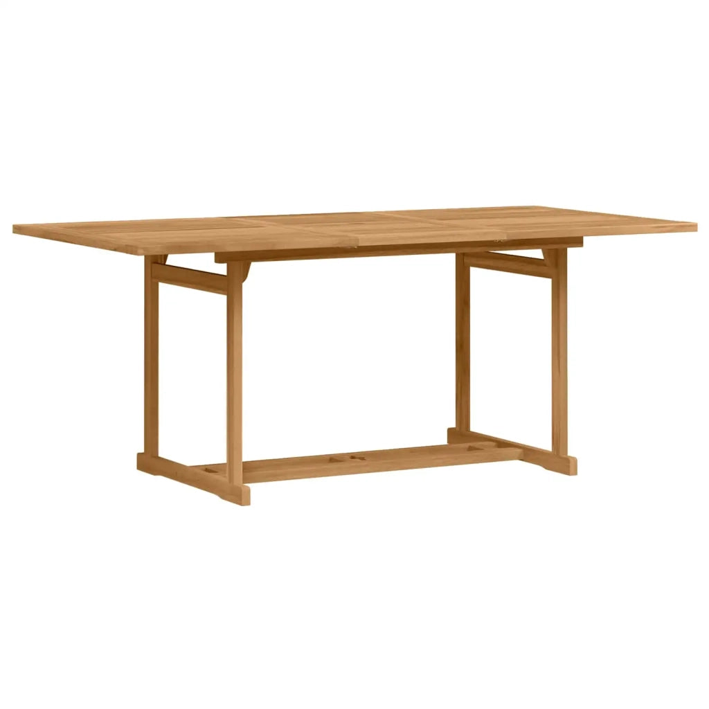 Set da Pranzo per Giardino 7 pcs Marrone Legno di teak solido 3375778