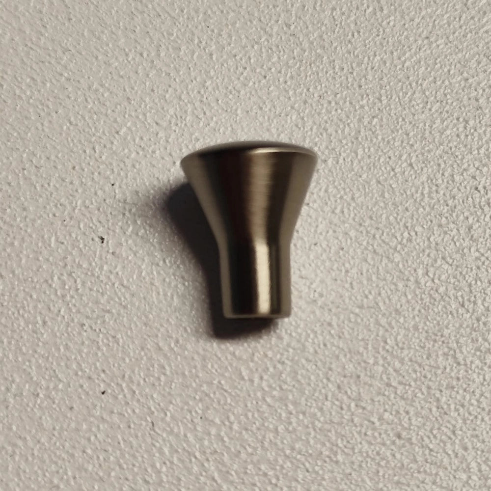 Ff group pomolo per mobili a cono colore nichel opaco