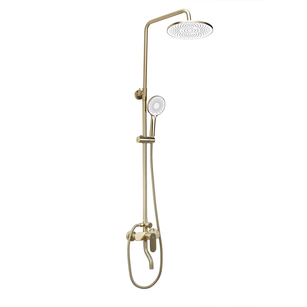 Set Doccia Rea Drop Brush Gold
