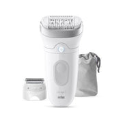 Epilatore braun silk epil 7 7 041 white e silver - 8700216963503