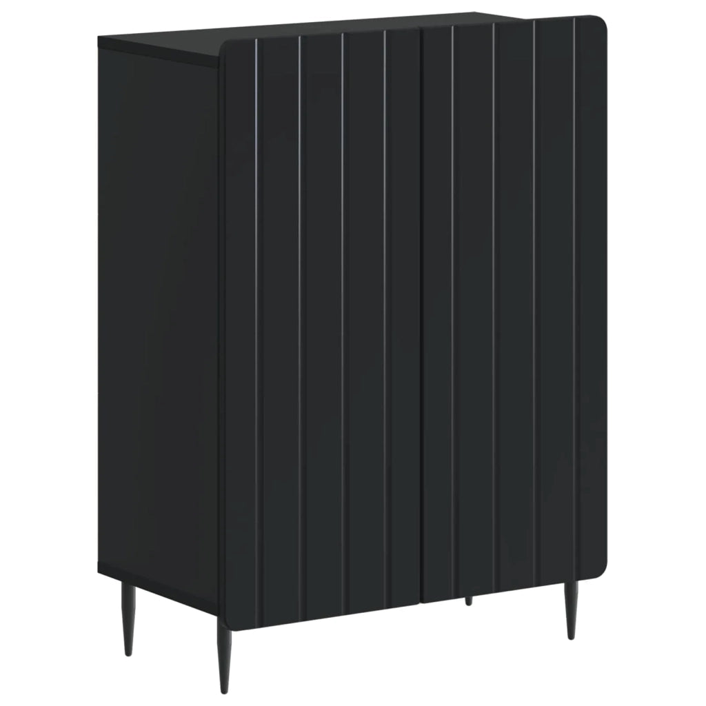 Set di armadietti da bagno in 3 pezzi ZWOLLE Nero 3417433