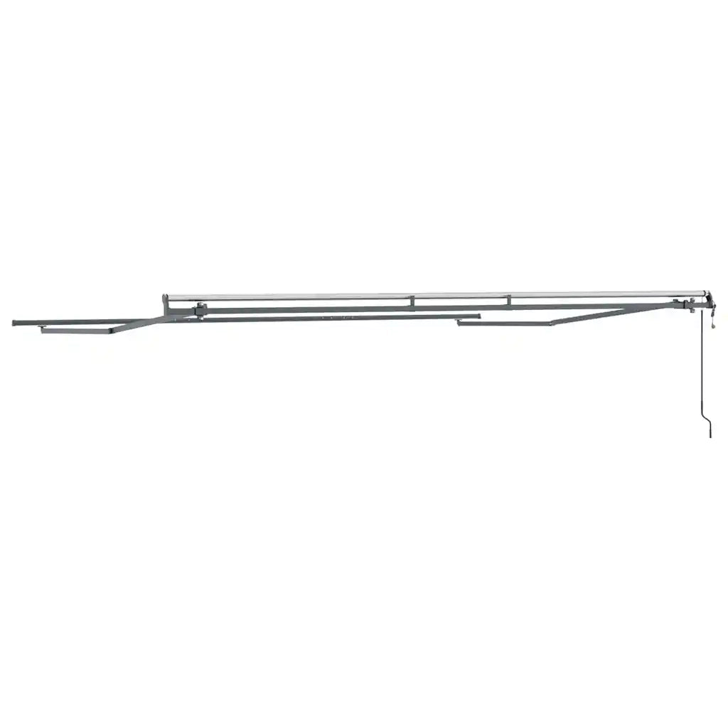 Tenda da Sole Antracite 5 x 3 m Metallo 313253