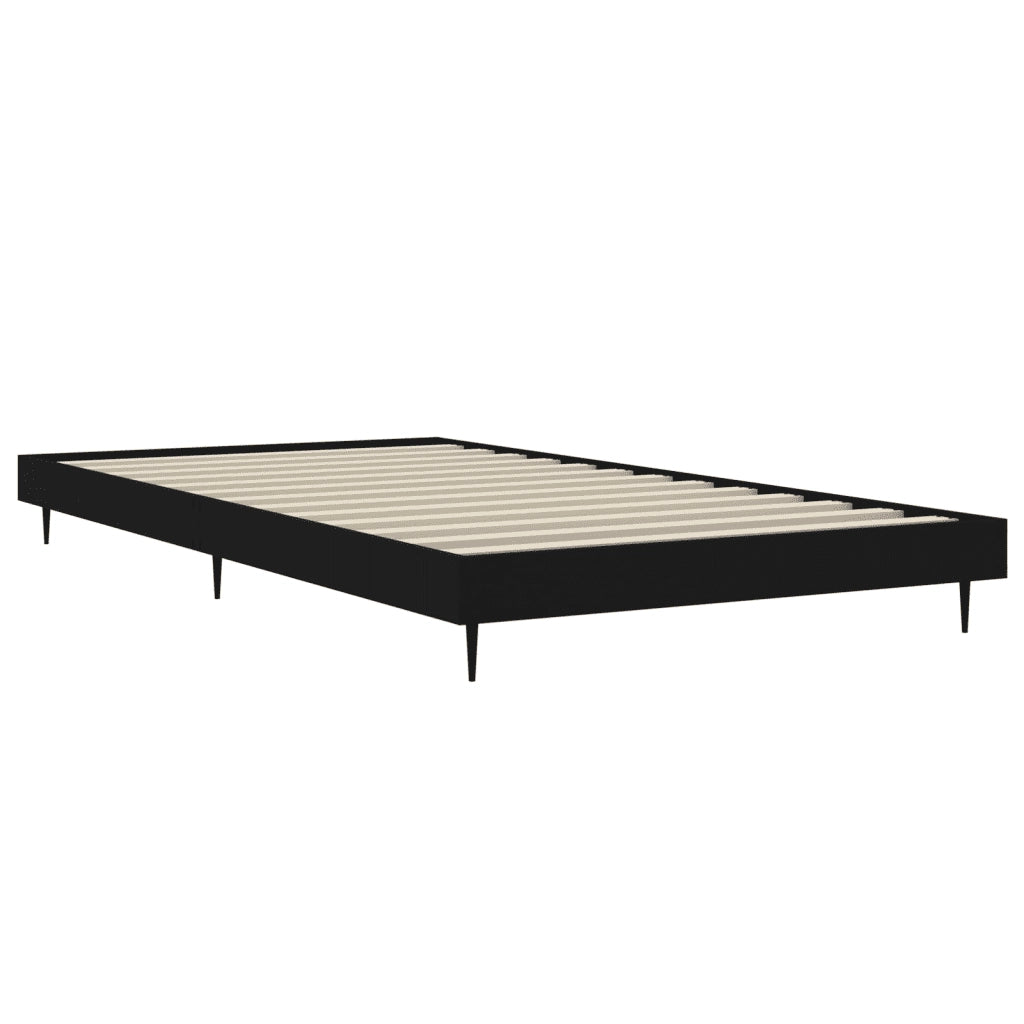 Giroletto Nero 90x200 cm in Legno Multistrato 832270