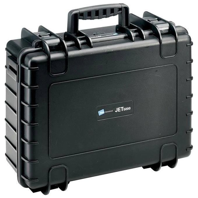 BandW 117.17-P JET 5000 Valigetta Portautensili in Polipropilene con Tasche e Divisori Interni 19.1 l 25 Kg colore Nero