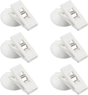 Clip per tenda doccia in PVC/ABS - 6 pezzi - 5 cm di lunghezza