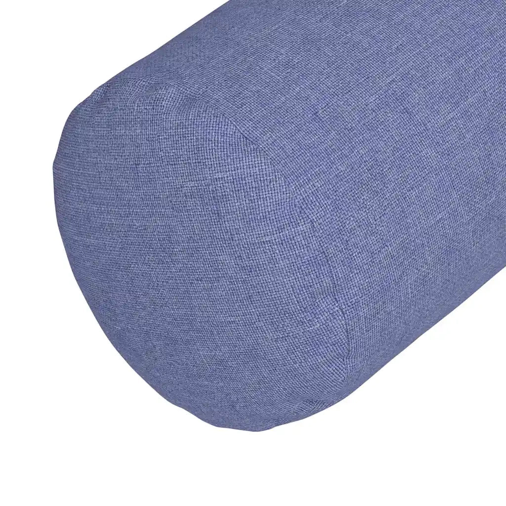 Cuscini a rullo 2 pcs Blu jeans Ø 25 x 70 cm Tessuto 42014325