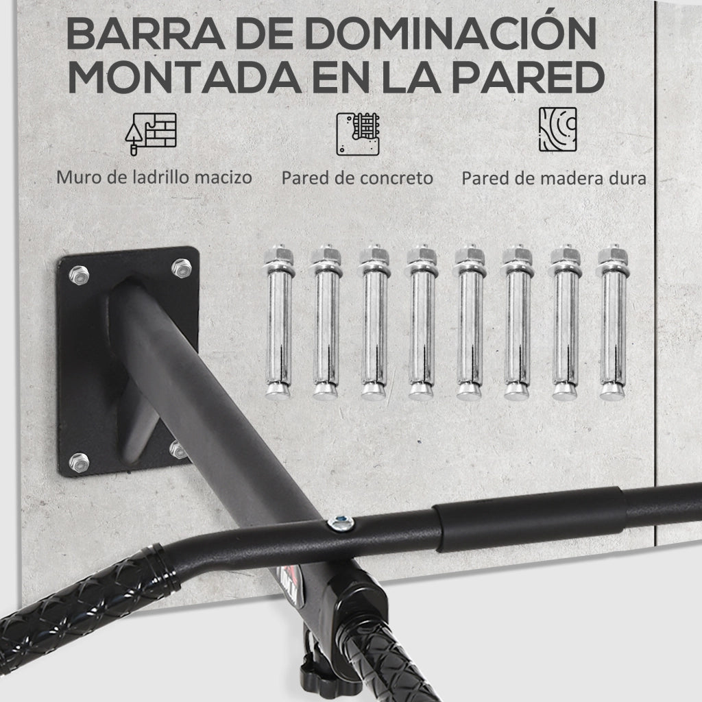 Barra per Trazioni 2 in 1 ¨C Minimal ¨C Nero