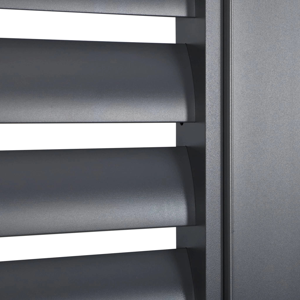 Persiana 1m in alluminio per pergola bioclimatica, antracite