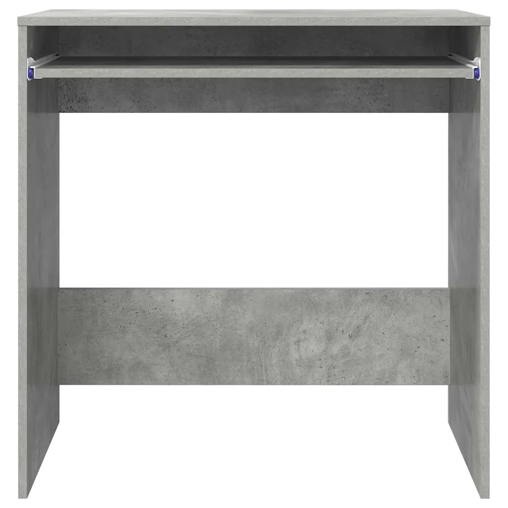 Scrivania Grigio cemento 77.5 x 43 x 79 cm Legno multistrato 869517