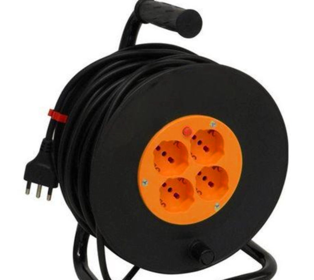 AVVOLGICAVO ELETTRICO IDEAL STAR CON CAVALETTO 50 mt - IDEAL STAR
