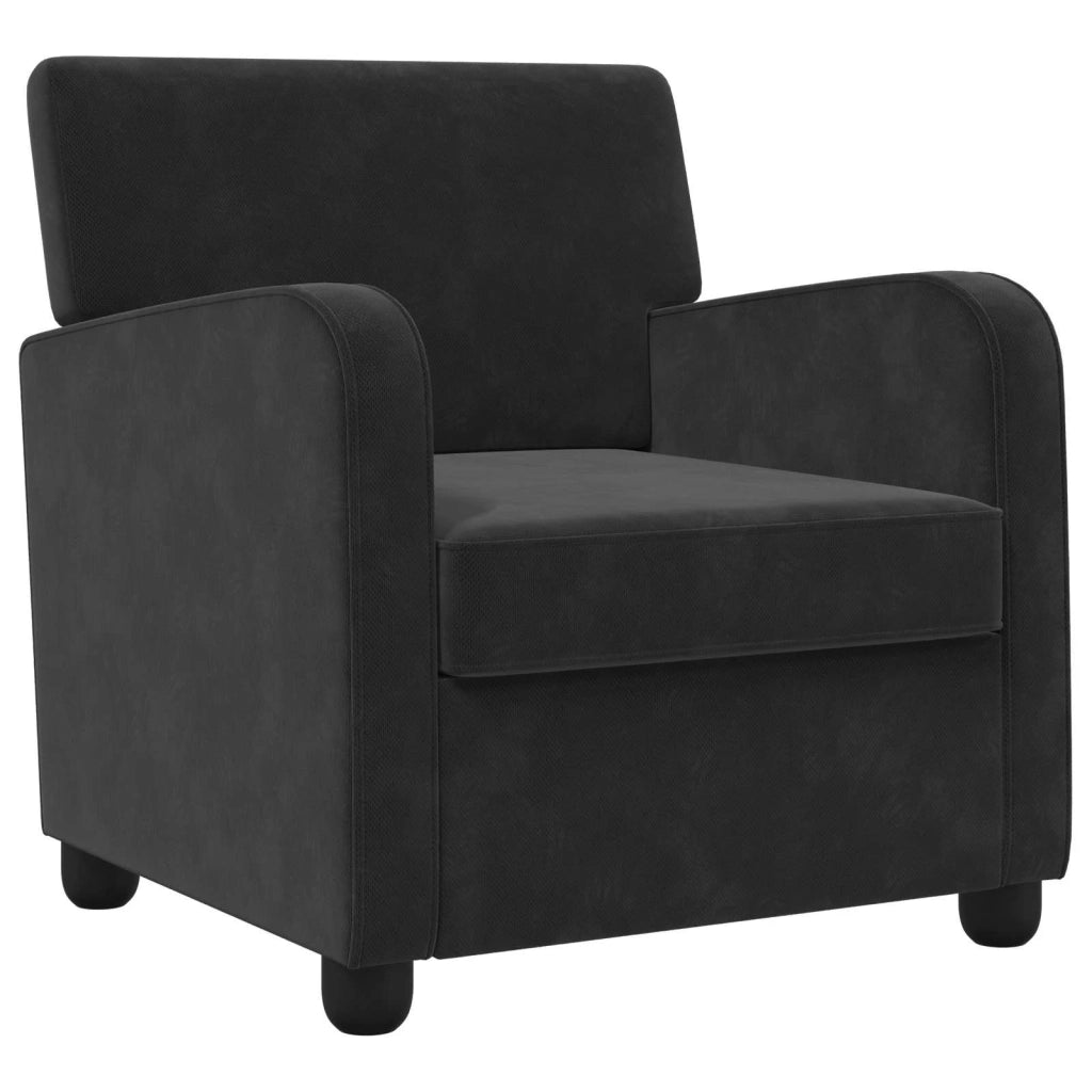 Poltrona Nero Velluto 42043453
