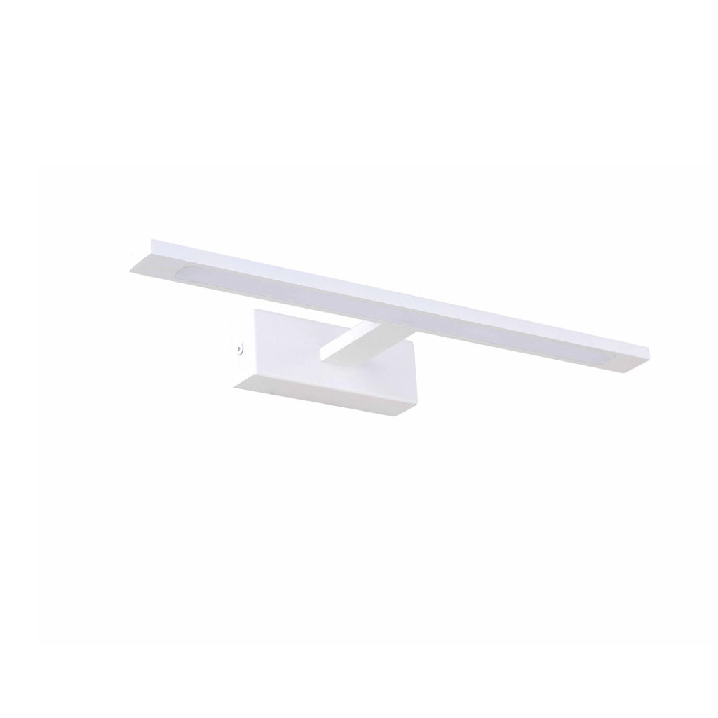 Applique Isla media bianca LED 12W 4000K IP44 Light Prestige