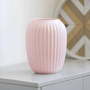 Vaso ceramico rosso - stile rurale francese - 20 cm