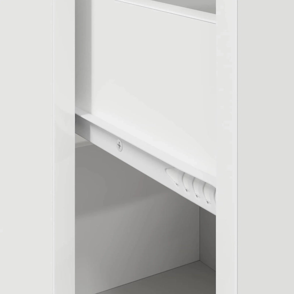 Credenza con cassetto Bianco 38 x 34 x 75 cm 869546