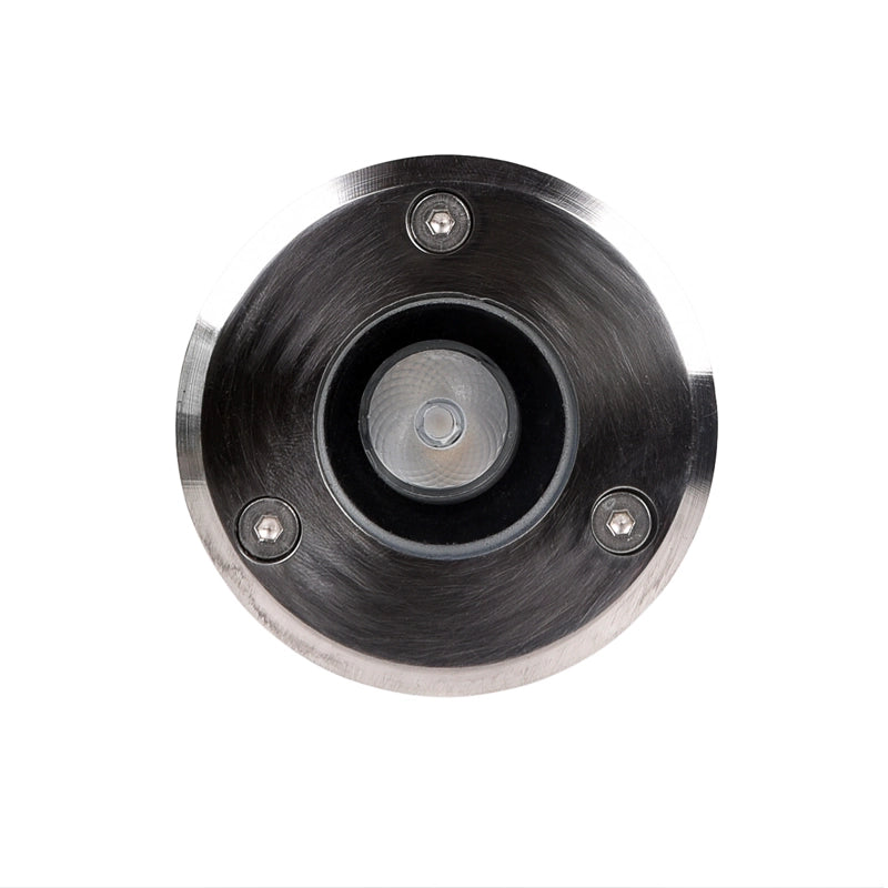 FARETTO LED SEGNAPASSO CALPESTABILE DA 1W LUCE FREDDA 6500K° - IDEALE PER VIALI GIARDINI E AMBIENTI ESTERNI CON GRADO DI PROTEZIONE IP65