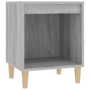Comodino | Armadio da Notte | Mobiletto da notte Grigio Sonoma 40x35x50 cm