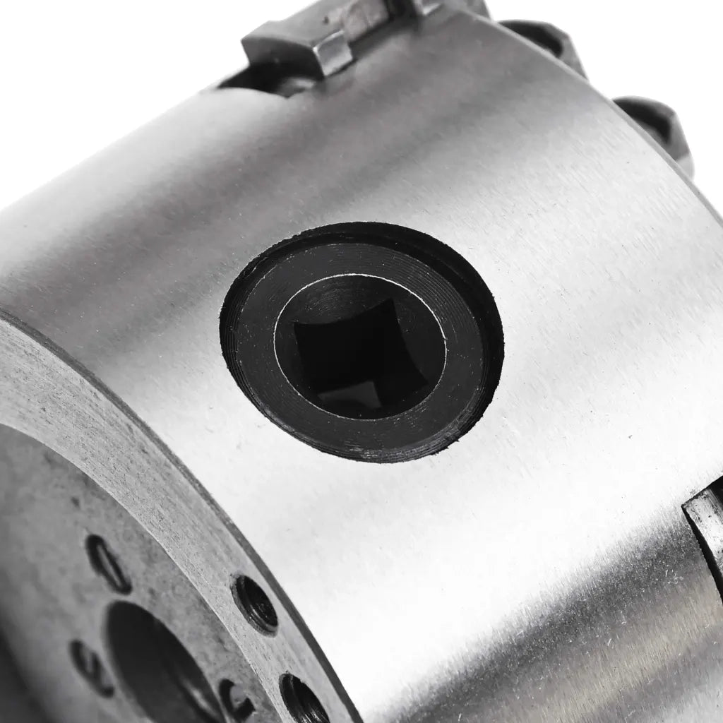 Mandrino per Tornio a 4 Griffe Autocentrante 80 mm in Acciaio cod mxl 49936