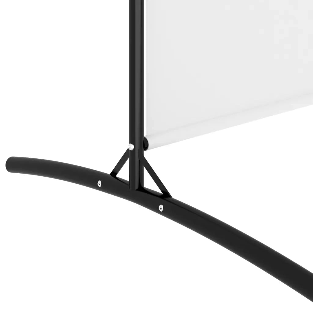 Divisorio Ambienti | Divider per stanze | Paravento a 4 Pannelli Bianco 698x180 cm Tessuto
