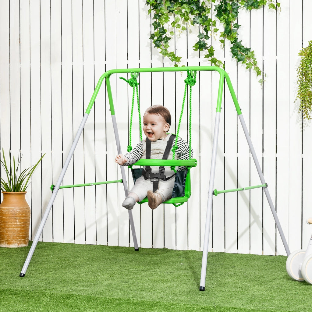 Altalena per Bambini ¨C zephmum ¨C Verde 122x146x122 cm