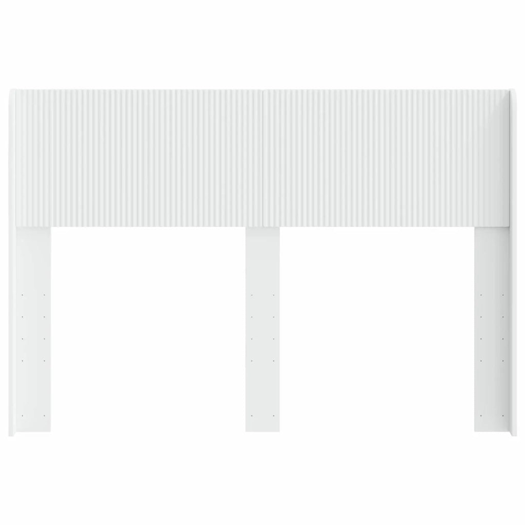 Testiera Letto Bianco Legno ingegnerizzato 889685