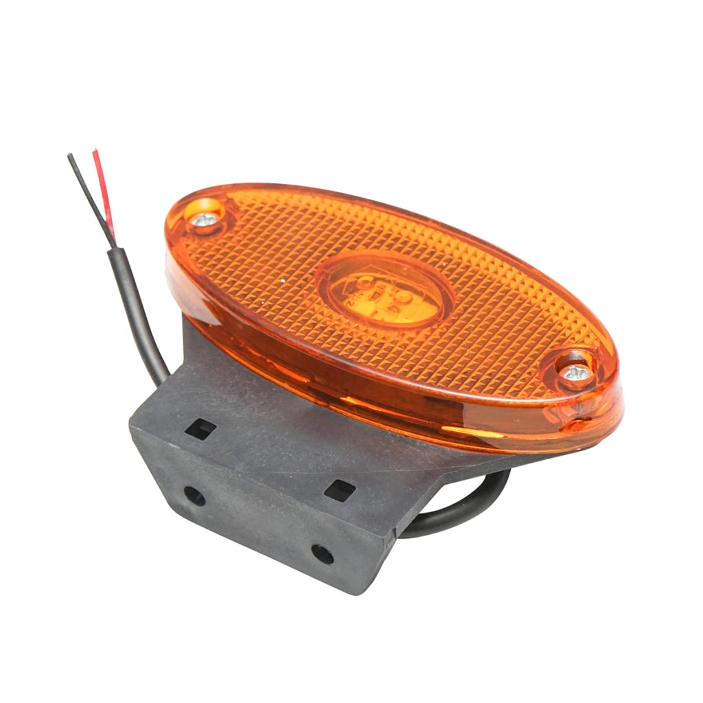 Lampada laterale con LED, 12-24V, gialla, Breckner Germany