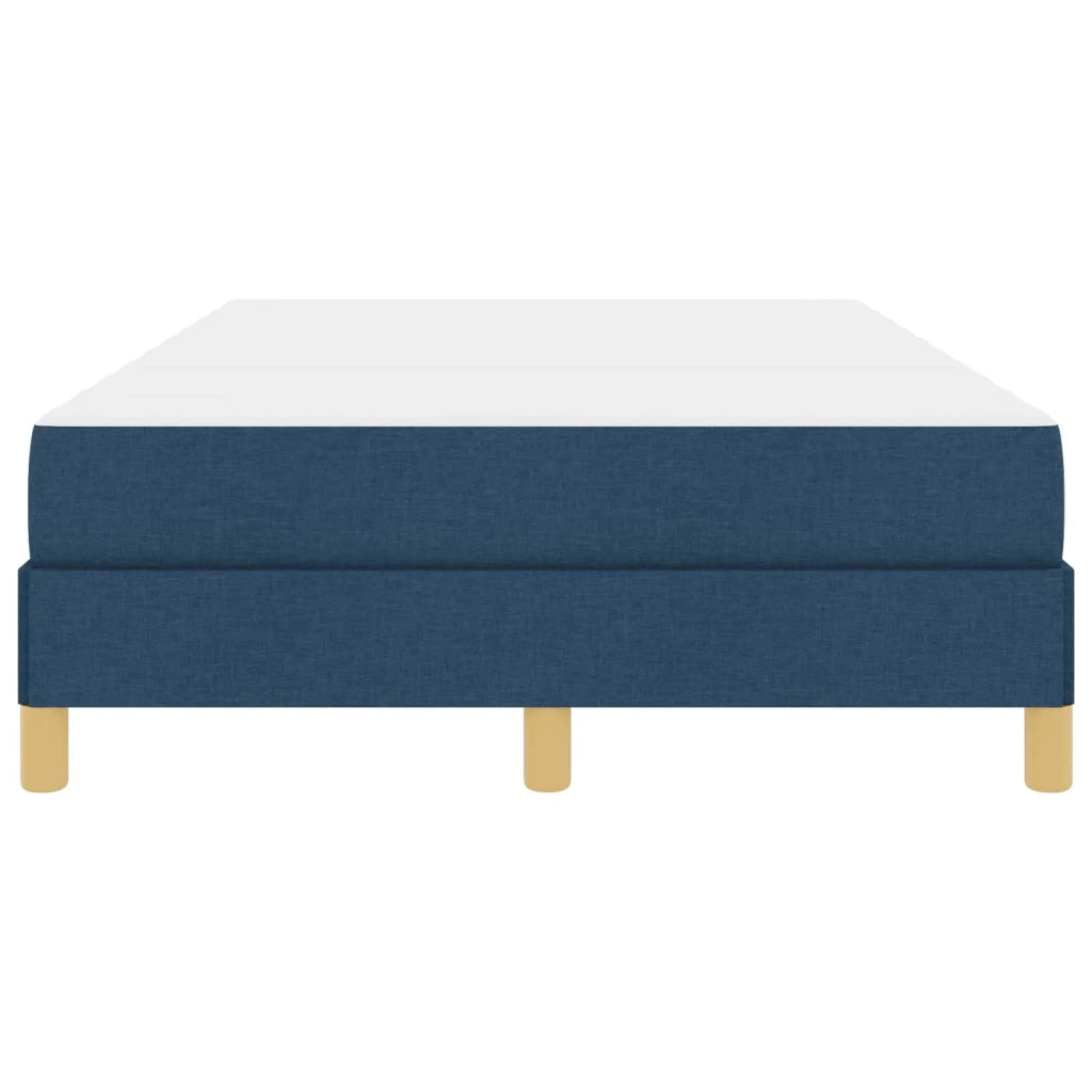 Letto a molle con materasso Blu 120 x 190 cm Tessuto 3398555