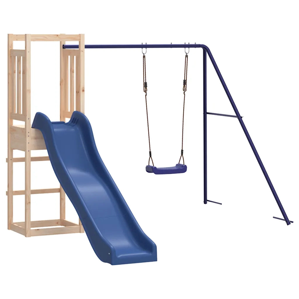 Set da Gioco da Esterno in Legno di Pino Impregnatocod mxl 78681
