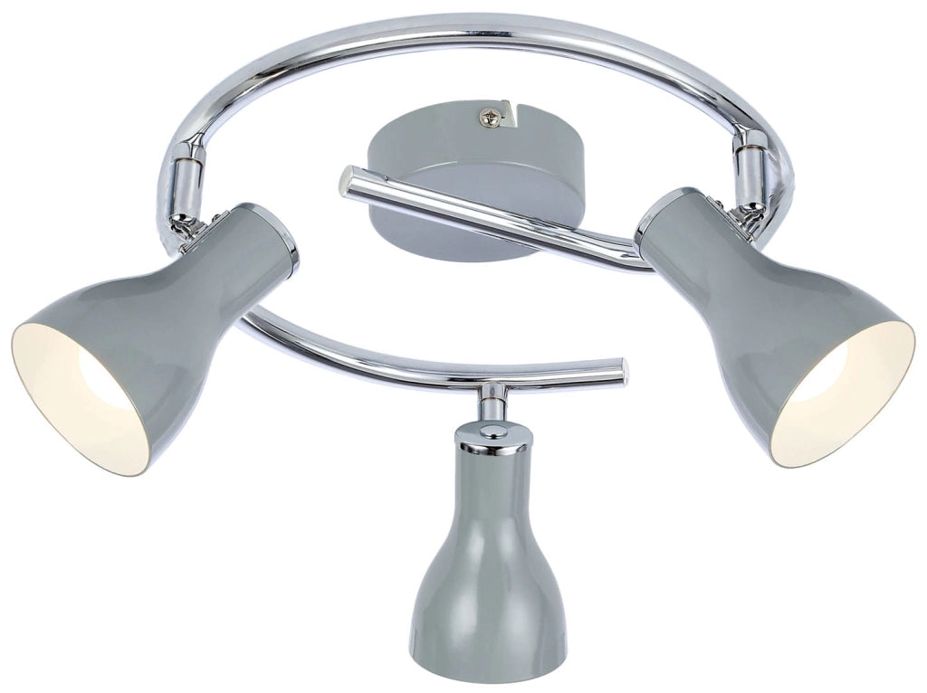 Candellux Julie 98-66633 plafoniera 3xE14 cromo 42cm