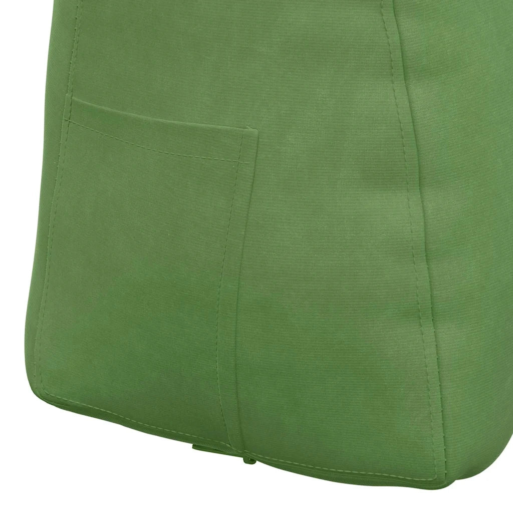 Cuscino per Schiena Verde chiaro 60 x 24 x 50 cm Velluto 42014403