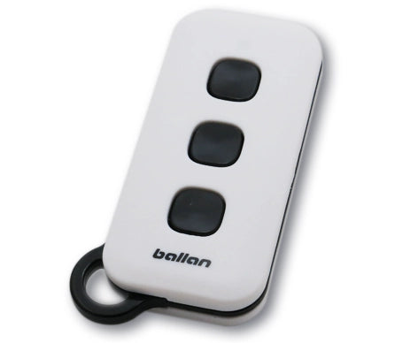 Radiocomando originale BALLAN IDEA TMB (LED ROSSO) 433,92 MHz Rolling Code 3 TASTI