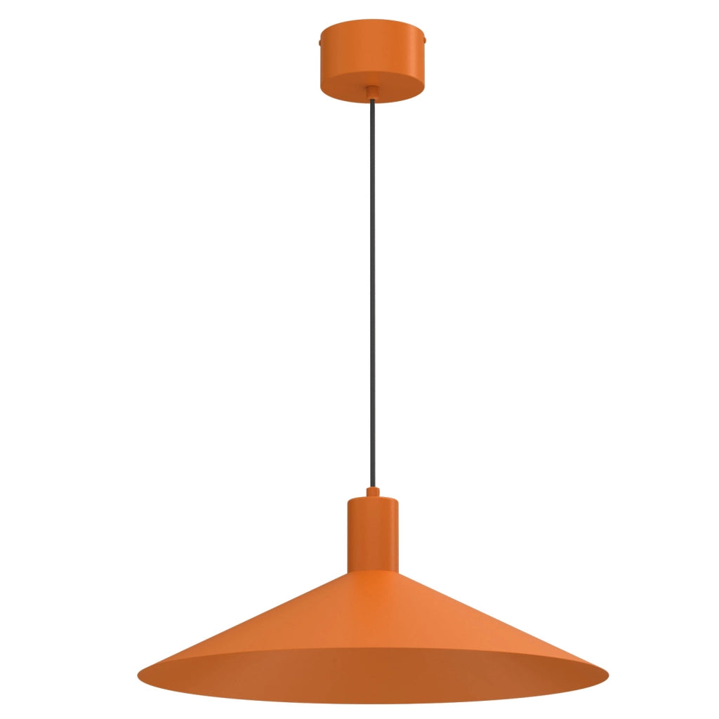 Lampada sospesa Nox arancione 1xGU10 metallo Luminex