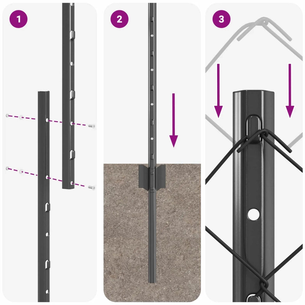 Recinzione da Giardino | Recinzione con Posto Grigio